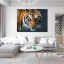 Картина на холсте IBR Tiger 110x145 см Рівне