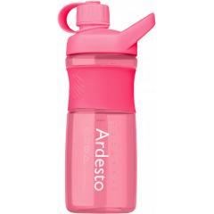 Пляшка для води 800 мл рожевий тритан Ardesto AR2203TR Запоріжжя