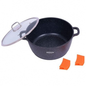 Кастрюля Bohmann 2,2 литра с мраморным покрытием BH-7350-20