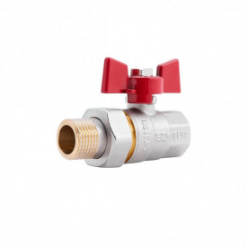 Кран шаровой &quot;Американка&quot; SD Plus 1/2&quot; ВН прямой SD220NW15PN40