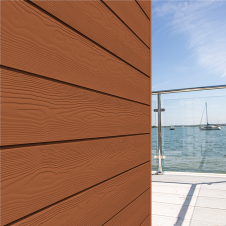 Фіброцементний сайдинг Cedral Click Wood С-32 бура земля