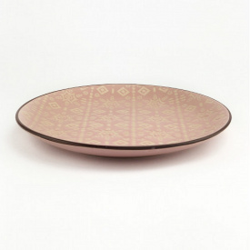 Тарелка обеденная Astera Engrave 27 см Pink A0480-HP22-D