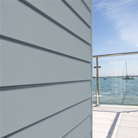 Фиброцементный сайдинг Кедрал Cedral Lap Smooth С-62 голубой океан