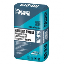 Клей для плитки армированный ПОЛИПЛАСТ ПП-019 Flex 25 кг