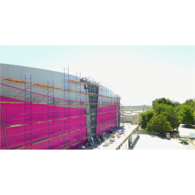 Строительные леса клино-хомутовые комплектация 5.0 х 10.5 (м)