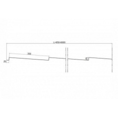 Металлочерепица Ruukki Decorrey Rough matt 0,45мм RR-32 (Лесной орех) Токмак