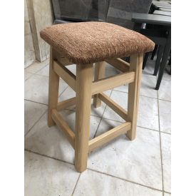 Стільчик бук з матерчатим сидінням 450x300x300 мм