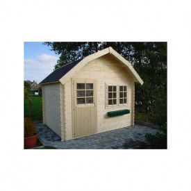 Сучасний сарай, господарський блок для дачі з дерева 2.0х3,0 м. від виробника Modern barn - 24