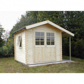 Сучасний сарай, господарський блок для дачі з дерева 2.5х3,0 м. від виробника Modern barn - 25