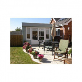 Современный сарай, хозблок для дачи из дерева 3.0х3,4 м. от производителя Modern barn - 46