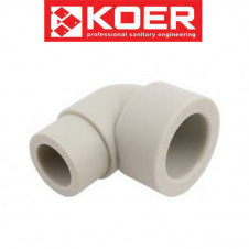 KOER Угол соединительный d25*90 НВ, Чехия
