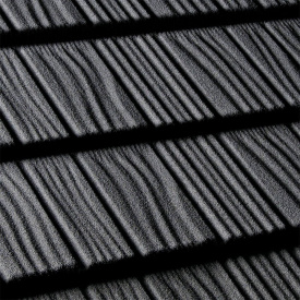 Композитна черепиця QUEENTILE SHAKE чорний