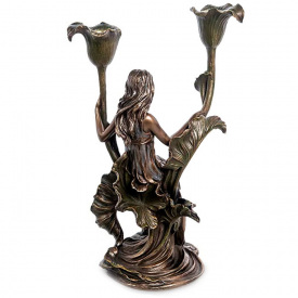 Декоративный подсвечник Девушка Veronese AL32614