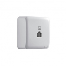 Комп'ютерна розетка Lezard VIOLA RJ45 5 категорія Біла (751-0200-139)