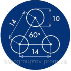 Лист прсечно-вытяжной нержавеющий TA MQ20/15x1,7x1,5/1000x2000 Стрый