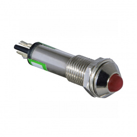 Світлосигнальна арматура AD22-B8 червона 24V AC/DC АскоУкрем