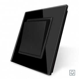 Клавишная кнопка Livolo черный (VL-C7K1H-12)