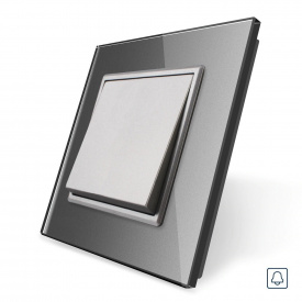 Кнопка Livolo сірий (VL-C7K1H-15)