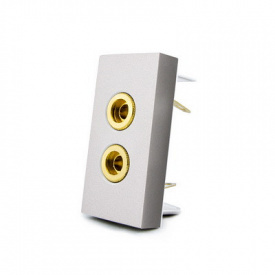 Механізм розетка аудіо Banana Livolo сірий (VL-C7-91A-15)