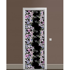 Наклейка на дверь Zatarga «Ожидание под луной» 650х2000 мм виниловая 3Д наклейка декор самоклеящаяся