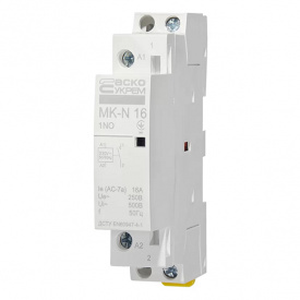 Контактор модульный на Din-рейку MK-N 1P 16A 1NO АскоУкрем (A0040030020)