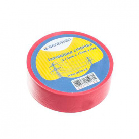 Изолента 0,13 мм*19мм*10м красная АскоУкрем (A0150020005)