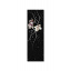 Наклейка на дверь Zatarga «Орхидея на чёрном» 650х2000 мм виниловая 3Д наклейка декор самоклеящаяся Херсон