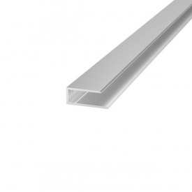Алюминиевый профиль торцевой для поликарбоната АЛЮПРО 20х8х4200 мм Без покрытия ПАС-3532