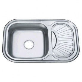Мойка кухонная ZERIX Z7549-08-180D decor (ZX1607)
