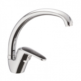 Смеситель для кухни CRON MAGIC 777 Черная ручка (CR0115)