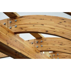 Нестандартные клееные деревянные конструкций до 400х200 мм. (возможны другие размеры) Ирпень