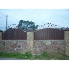 Паркан( забор) кований Мок Бородянка