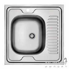 Кухонная мойка Ukinox STM 600 500 GT 5C L нержавеющая сталь матовая