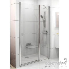 Душевые двери Ravak Chrome CSD2-100 полир. алюминий/прозрачное 0QVACC00Z1 Вараш