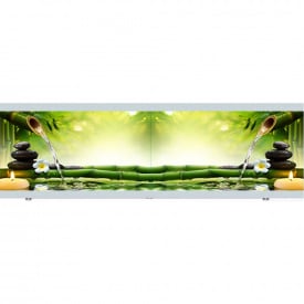 Экран под ванну The MIX Крепыш Green Bamboo 150 см