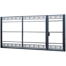 Кованые ворота модель В-100