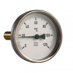 Термометр аксиальный Afriso Bith 63 0-60°C 1/2 (шток 45 мм) (63801) Київ