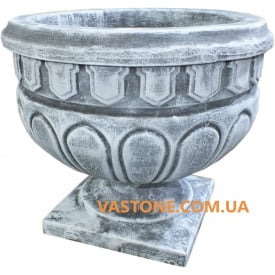 Вазон садовый для цветов Афина бетонный Базовый