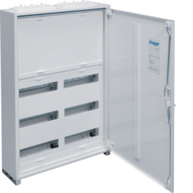 Щит Hager FWB52N Univers IP44/II 800x550x161мм 72 М с блоком для клемм