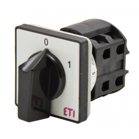 Кулачковый переключатель ETI 004773017 CS 16 10 U (3p «0-1» 16A)