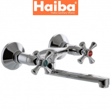 Змішувач для кухні від стіни HAIBA SMES (Chr-361)