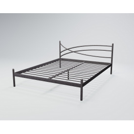 Кровать Tenero Гвоздика1 1200х2000 Черное серебро