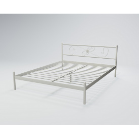 Кровать Tenero Хризантема1 1200х1900 Серый бархат