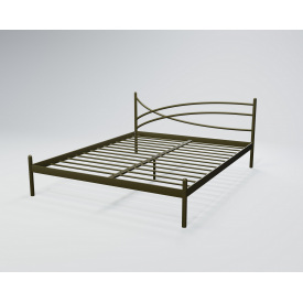 Кровать Tenero Гвоздика1 1200х1900 Черное золото