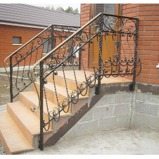 Перила наружные кованые прочные Legran