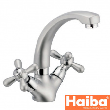 Змішувач для умивальника HAIBA DOMINOX SATIN Chr-272
