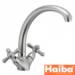 Змішувач для умивальника HAIBA DOMINOX SATIN Chr-273 Черкаси