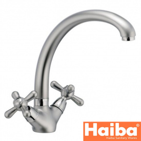 Змішувач для кухні HAIBA DOMINOX SATIN (Chr-273)