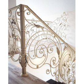 Перила ковані інтер`єрні вишукані Legran