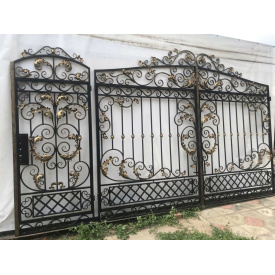 В'їзні відкатні ковані ворота Legran